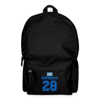 Fußball Griechenland Mallorca Sauf Trikot - Rucksack - Schwarz - Vorne