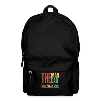 Daddy Pizza Baking Pizza Maker Cadeau - Sac à dos - noir - Devant