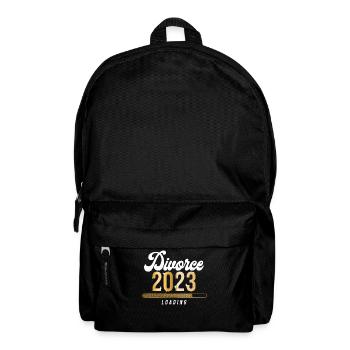 Happy Divorce Party Divorce 2023 - Backpack - black - Front