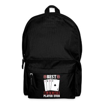 Classic Blackjack Best Blackjack Player Gambling - Backpack - black - Front