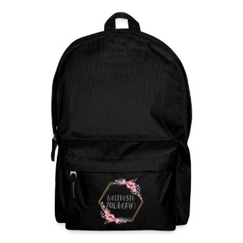 Zauberin Zaubern Zauberei Mädchen Geschenk - Rucksack - Schwarz - Vorne