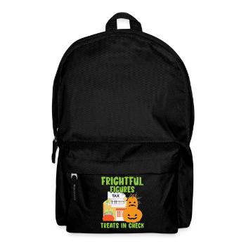 Terrifying Figures Treats in Check Hallow - Backpack - black - Front