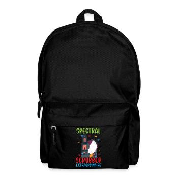 Spectral Scrubber Extraordinaire Caretaker Hello - Backpack - black - Front