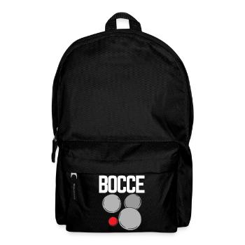 Bocce Saying Bocce Ball avec Jack Bocci Game Bocce - Sac à dos - noir - Devant