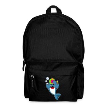 Dolphin Unicorn - Backpack - black - Front