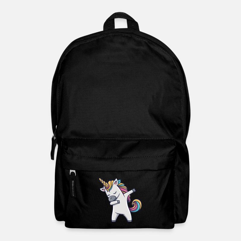 Dabbing Licorne Licorne Dab Dabbing Trend Dance - Sac à dos - noir