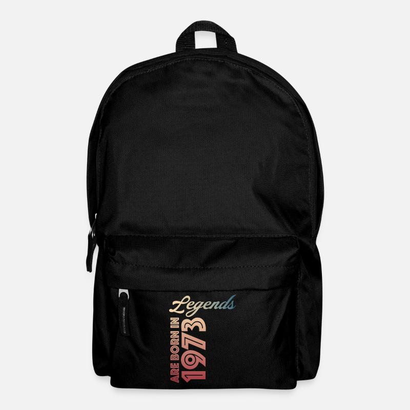 Legends are born in 1973 - Backpack - black