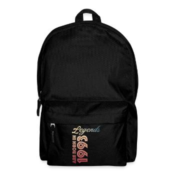 Legends are born in 1993 - Rucksack - Schwarz - Vorne