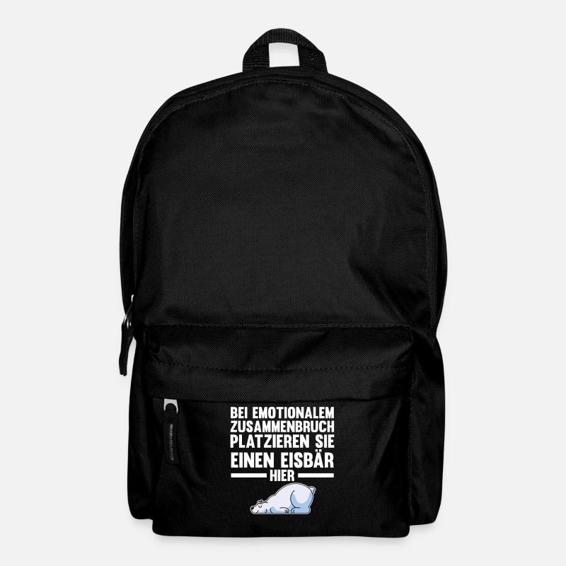 Eisbär Eisbären - Rucksack - Schwarz