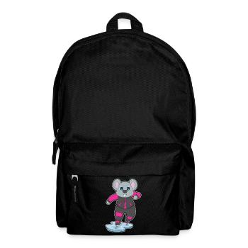 Mouse Ice Skating Skates - Backpack - black - Front