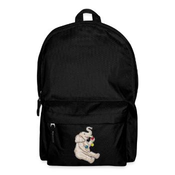 Jongleur éléphant jongleur - Sac à dos - noir - Devant