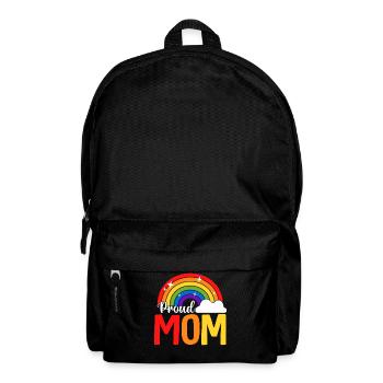 LGBTQ mom - Backpack - black - Front