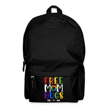 LGBTQ Mutter Stolz - Rucksack - Schwarz - Vorne