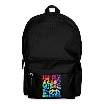 Anniversaire Queen Groovy Flower Party Famille - Sac à dos - noir - Devant