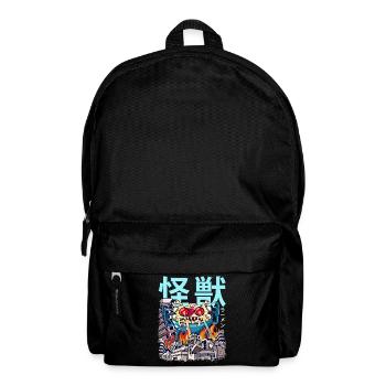 Kaiju Ramen Japanische Anime-Monster-Nudeln - Rucksack - Schwarz - Vorne