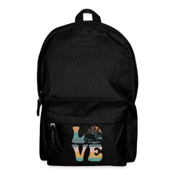 Cement Mixer Concrete Mixer - Backpack - black - Front