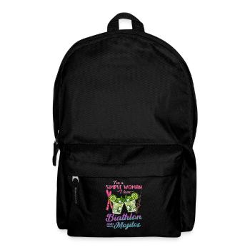 Cadeau parfait pour un amateur de vin. Super anniversaire - Sac à dos - noir - Devant