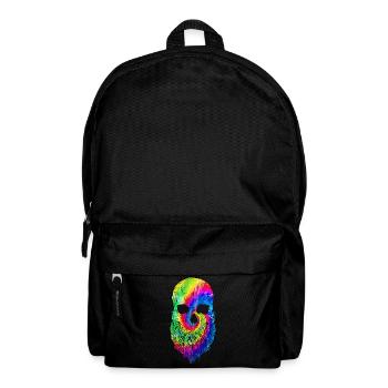 Amant barbe Homme barbu Tie Dye - Sac à dos - noir - Devant