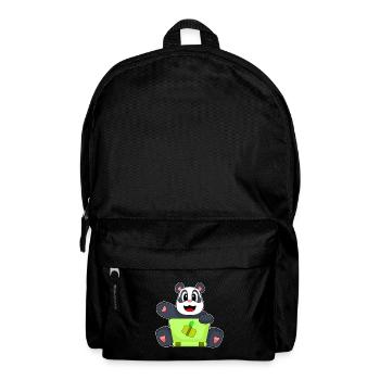 Panda Laptop - Sac à dos - noir - Devant