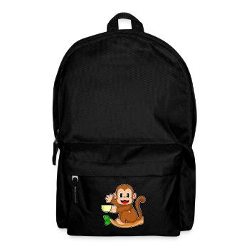 Monkey Mug - Backpack - black - Front