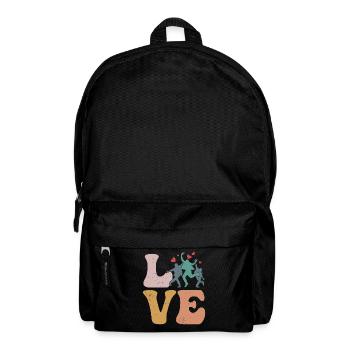 Chorégraphe, Chorégraphe, Professeur de danse, LOVE - Sac à dos - noir - Devant