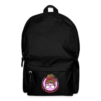 Anthropology Lady Anthropologist Paleontology - Backpack - black - Front