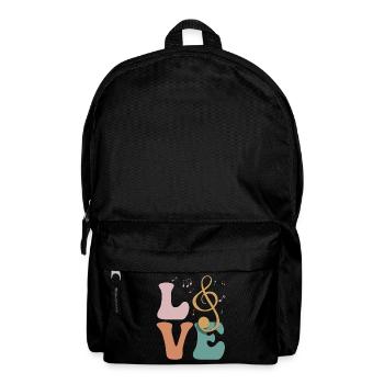 Classical Music Classical Music LOVE - Backpack - black - Front