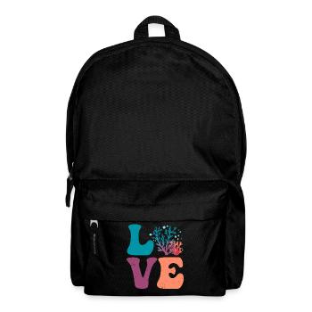 Récif de Corail Mer Océan AMOUR - Sac à dos - noir - Devant