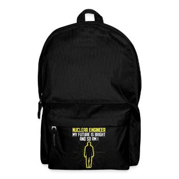 Kernkraftwerk - Rucksack - Schwarz - Vorne