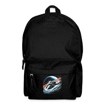 Astronaute Planète Espace - Sac à dos - noir - Devant