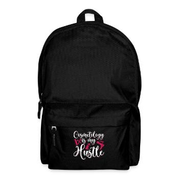 Cosmetology Is My Hustle Makeup Artist Hairdresser - Backpack - black - Front