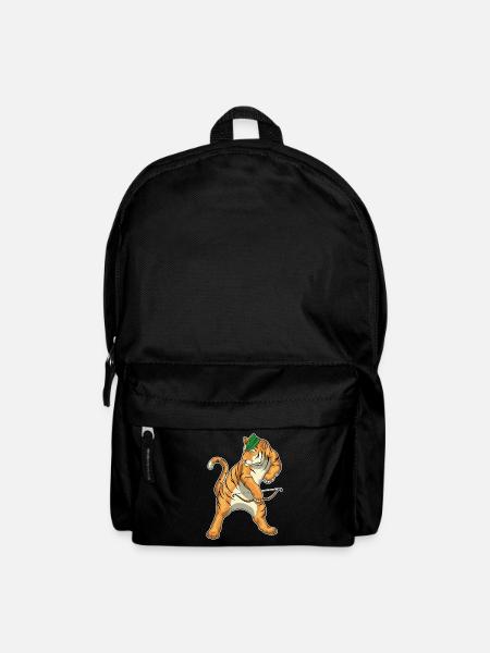 Tiger Bogenschütze Bogen - Rucksack - Schwarz