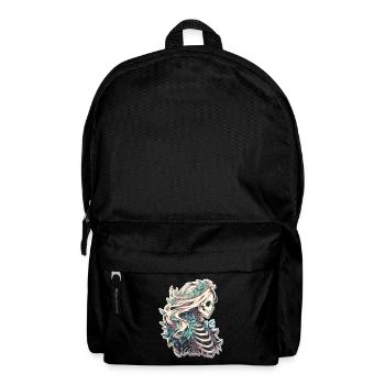 Crâne de squelette Crâne Crâne Crâne - Sac à dos - noir - Devant