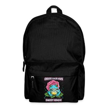 Drôle De Grenouille, Cottagecore Dictant, Faecore - Sac à dos - noir - Devant