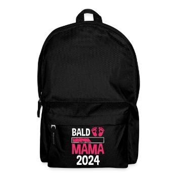 Werdende Mama 2024 - Rucksack - Schwarz - Vorne