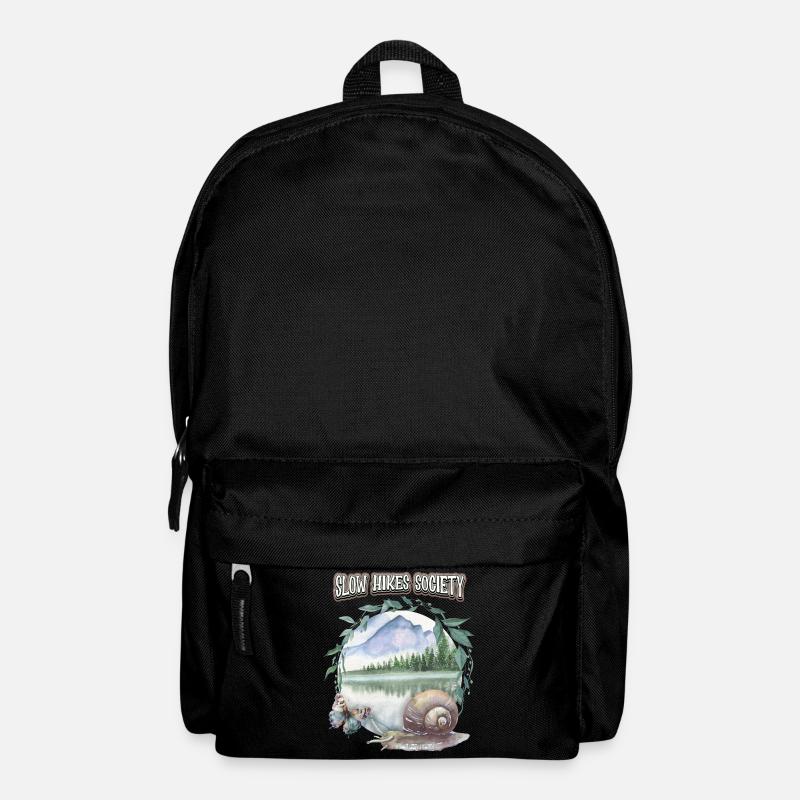 Langsam Bergwandern Berge Wandern lustiger Spruch - Rucksack - Schwarz