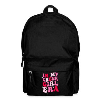 Cheerleadermädchen Cheerleading Jugend - Rucksack - Schwarz - Vorne