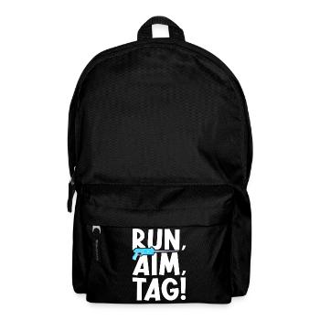 Laser Tag Spieler - Rucksack - Schwarz - Vorne