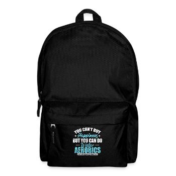 You can't buy Happiness Water Aerobics can - Backpack - black - Front