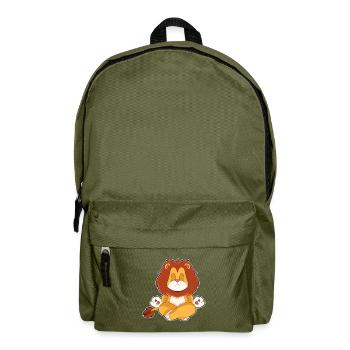 Leo Yoga Fitness Méditation - Sac à dos - vert olive - Devant