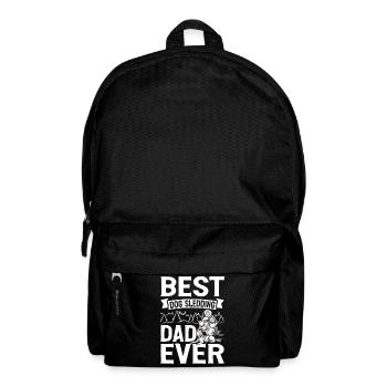 Mushing Hundeschlittenfahrt Musher - Rucksack - Schwarz - Vorne