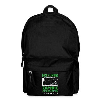 Zombie Apokalypse- Zombie Kostüm- Zombie - Rucksack - Schwarz - Vorne