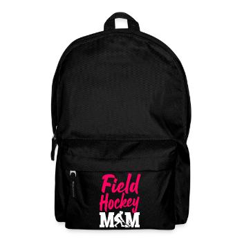 Maman de hockey sur gazon Maman de hockey sur gazon - Sac à dos - noir - Devant