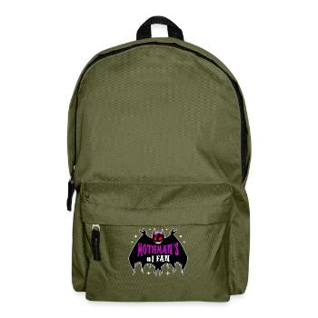 Funny Cryptoid Cryptozoology - Backpack - olive green - Front