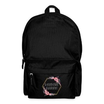 Golferin Golfspielerin Golf Mädchen Geschenk - Rucksack - Schwarz - Vorne