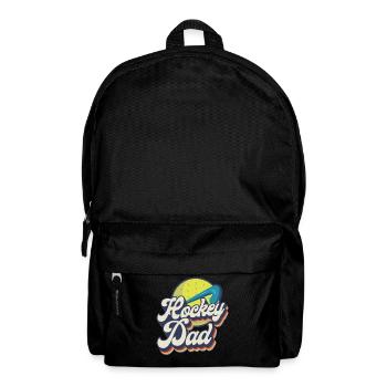 Field Hockey Dad Retro Hockey Dad - Rucksack - Schwarz - Vorne