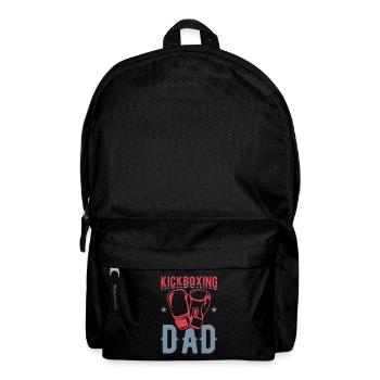 Papa kickboxing - Sac à dos - noir - Devant