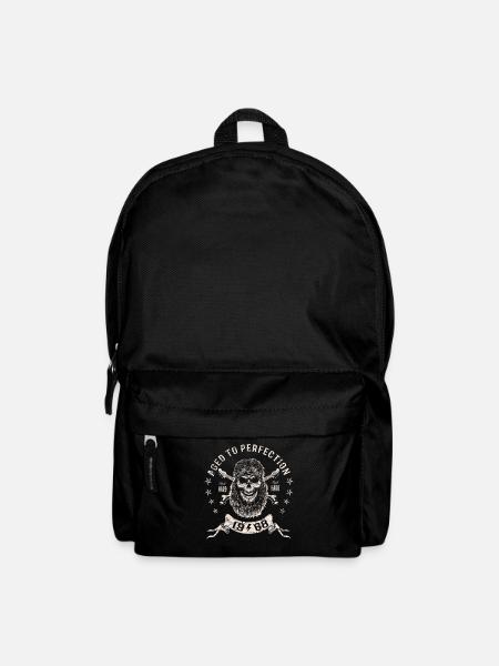 1968 Geburtstag Aged to perfection Rock Hard - Rucksack - Schwarz