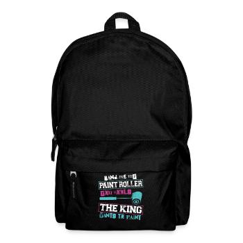 Peintre en bâtiment décorateur me remettre mon - Sac à dos - noir - Devant