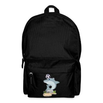 Dolphin Soccer Joueur De Football - Sac à dos - noir - Devant